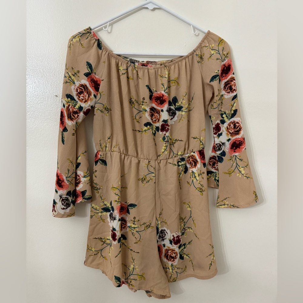 SHEIN floral romper
